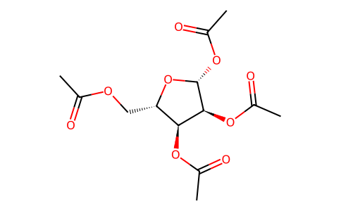 1,2,3,5-tetra-O-acetyl-beta-L-ribo-furanose 144490-03-9